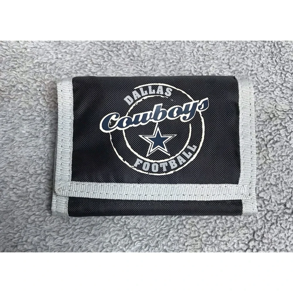 Vintage NFL Dallas Cowboys Nylon Trifold Wallet NFL
